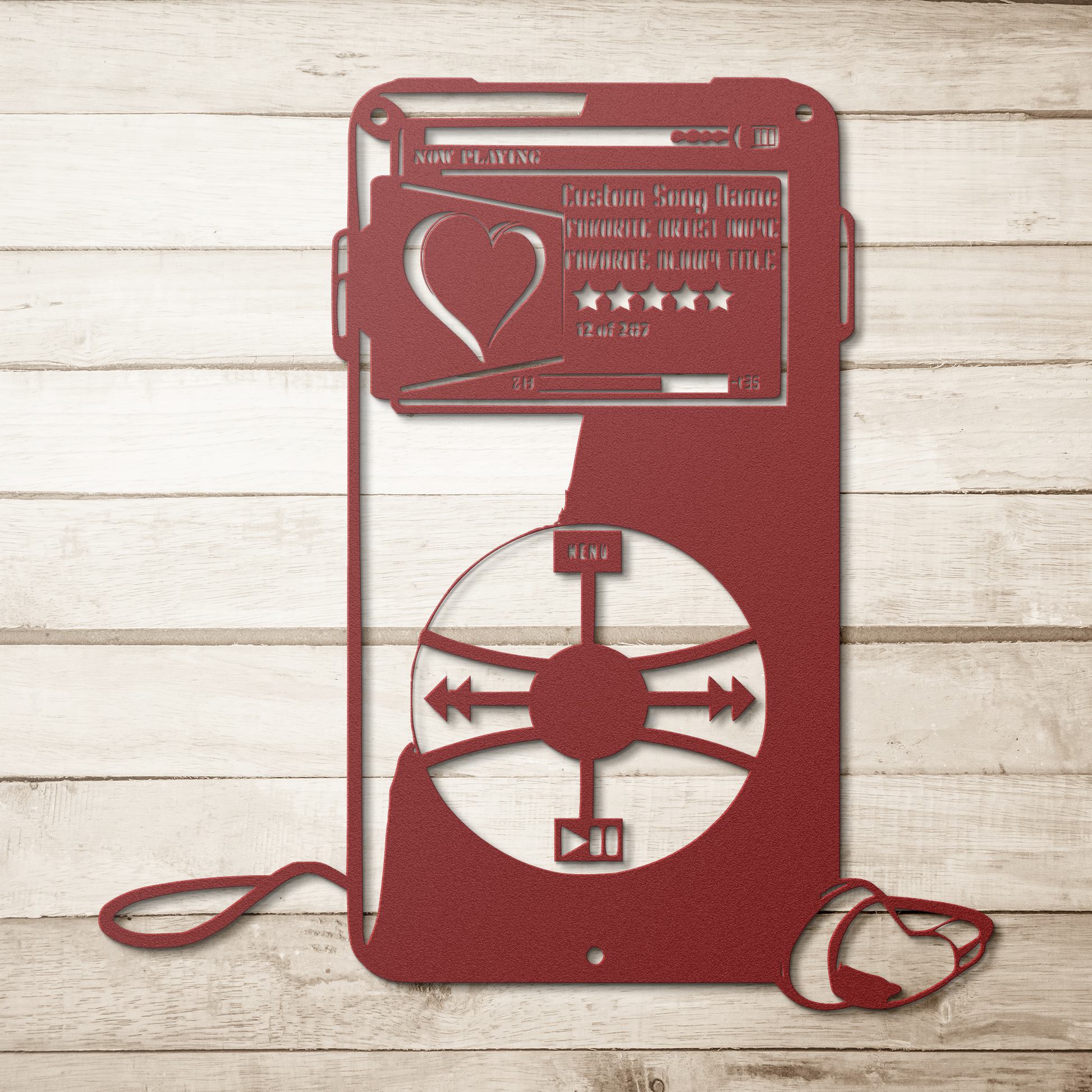 Customize_IPod_with_Favorite_Artist_and__Red_Simple_Wood_BKGD_Mockup.png