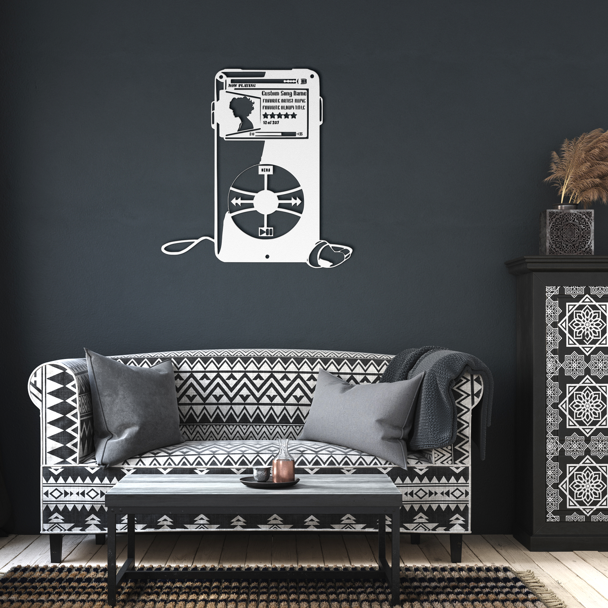 Customize_IPod_with_Favorite_Artist_and__White_Dark_Living_Room_Mockup.png