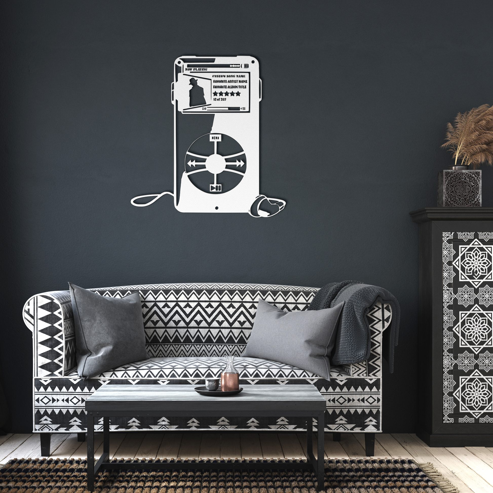 Customize_IPod_with_Favorite_Male_Artist_White_Dark_Living_Room_Mockup.png