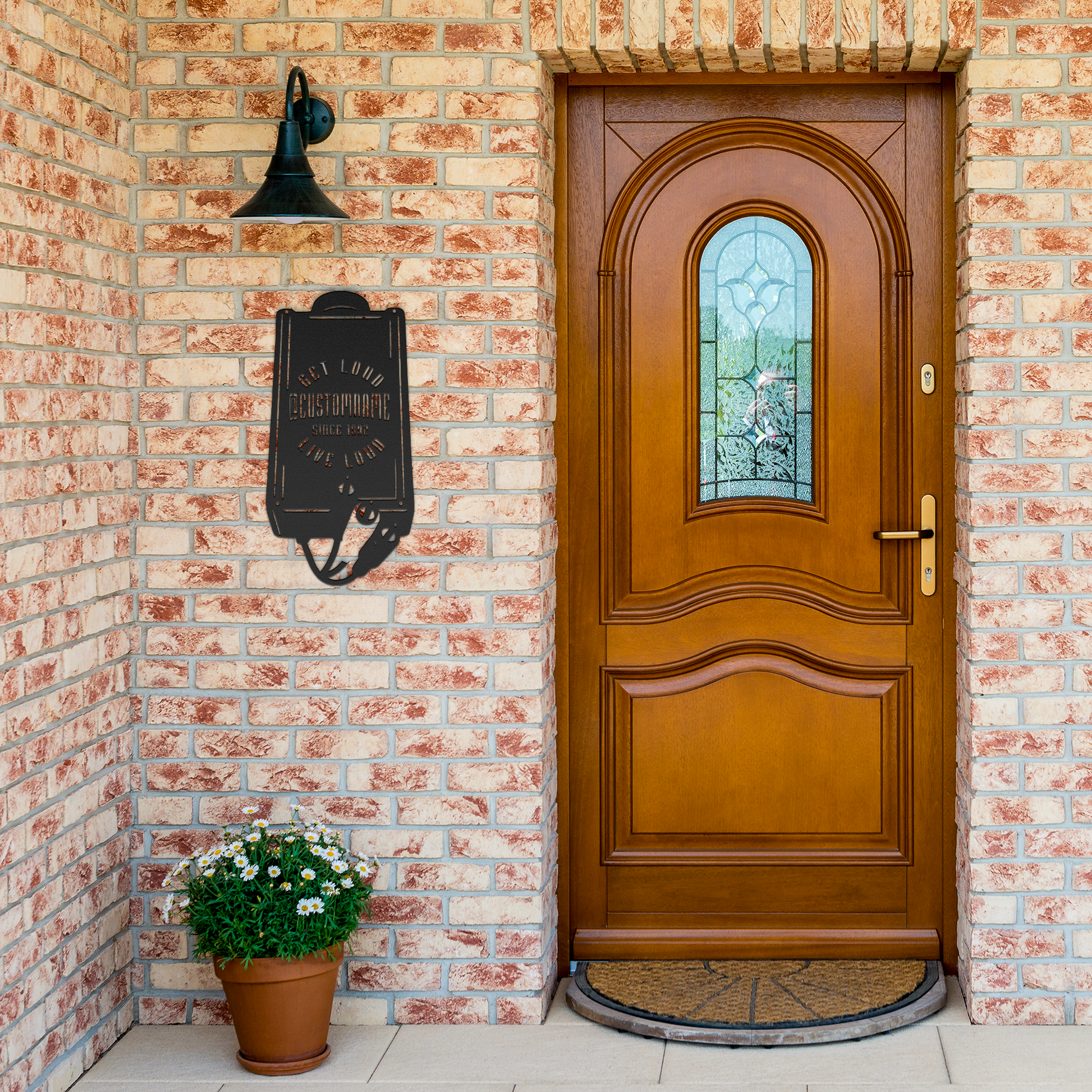 Customize_Your_Own_Bass_Knob_Wall_Art_Black_Brick_Entrance_Mockup.png