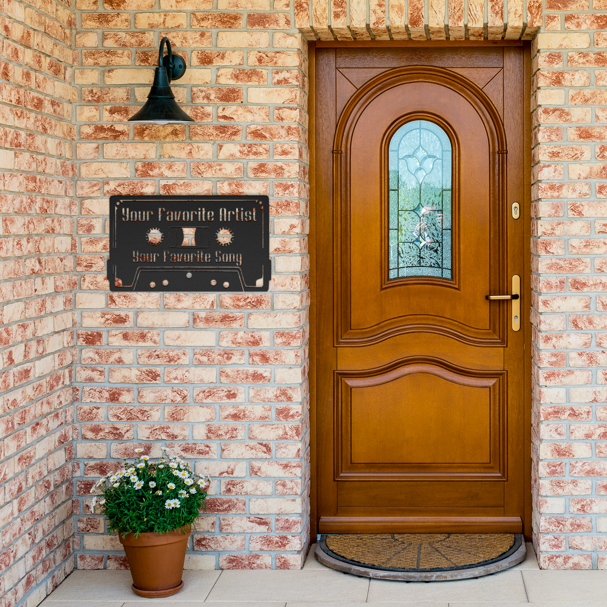 Customize_Your_Own_Cassette_Tape_Music_Black_Brick_Entrance_Mockup.png