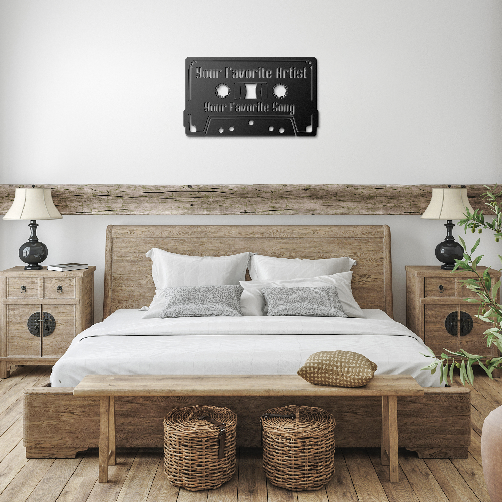 Customize_Your_Own_Cassette_Tape_Music_Black_Farmhouse_Bedroom_Mockup.png