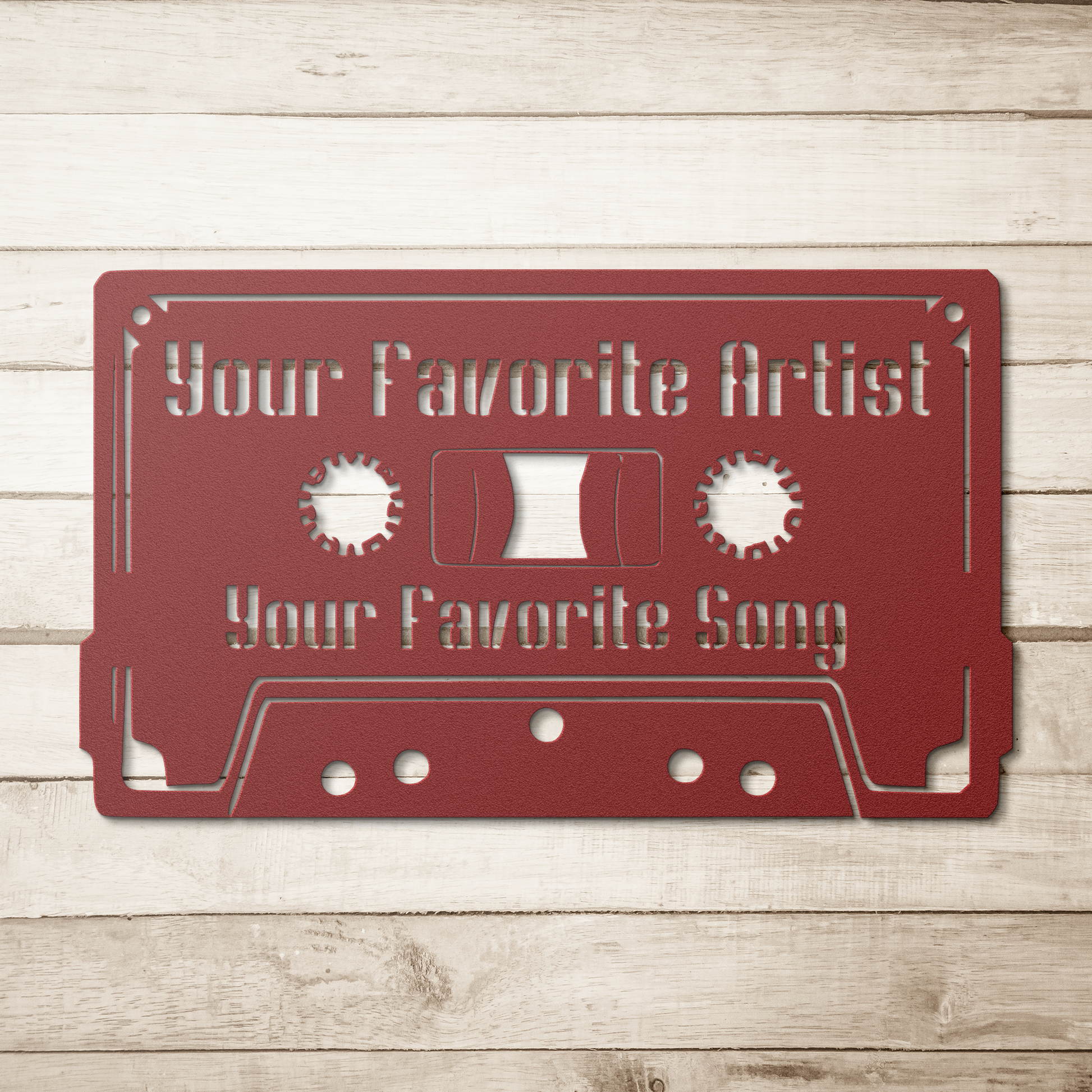 Customize_Your_Own_Cassette_Tape_Music_Red_Simple_Wood_BKGD_Mockup.png