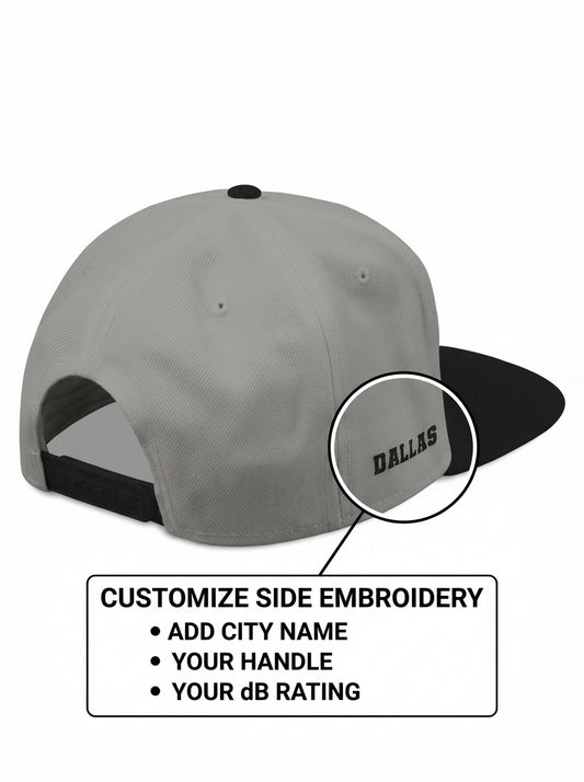 Bang Gang Customizable Limited Snapback (Embroidery)(B) by AAMPLIFIED, image 1