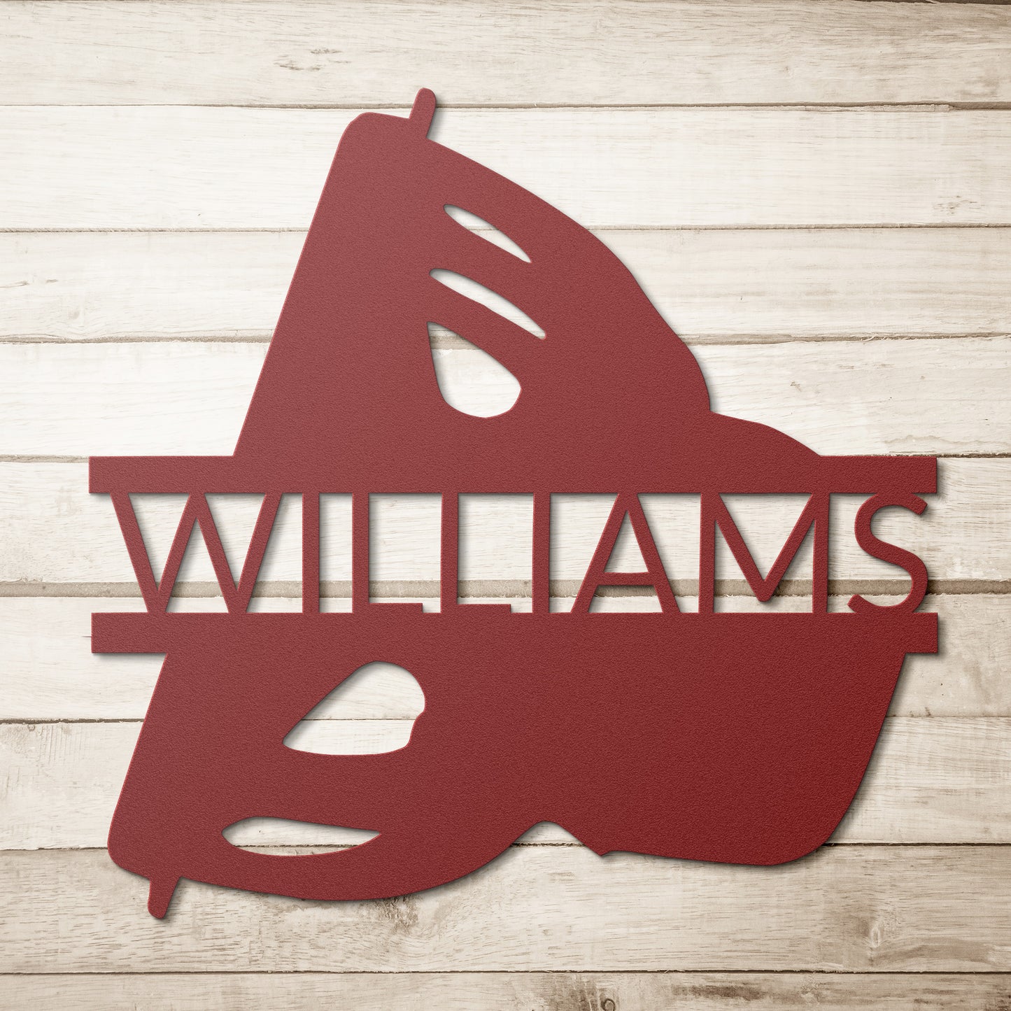 Name Plate Metal Sign (CUSTOMIZABLE)