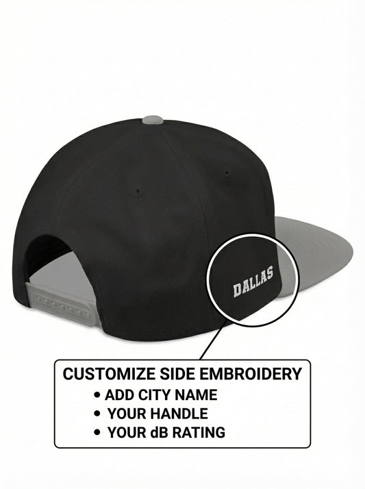 Bang Gang Customizable Limited Snapback (Embroidery) by AAMPLIFIED, image 1