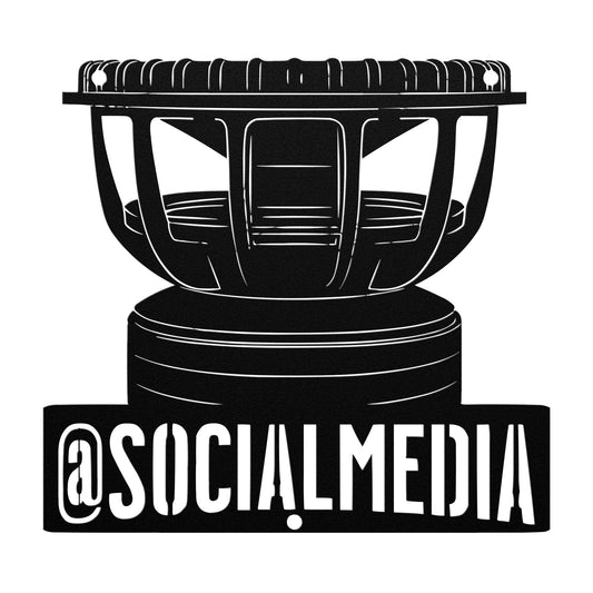 Subwoofer @Social Media (Customizable)