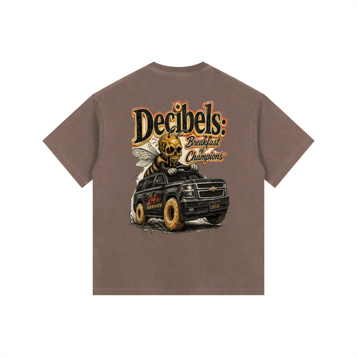 Decibels: Breakfast of Champions Tee