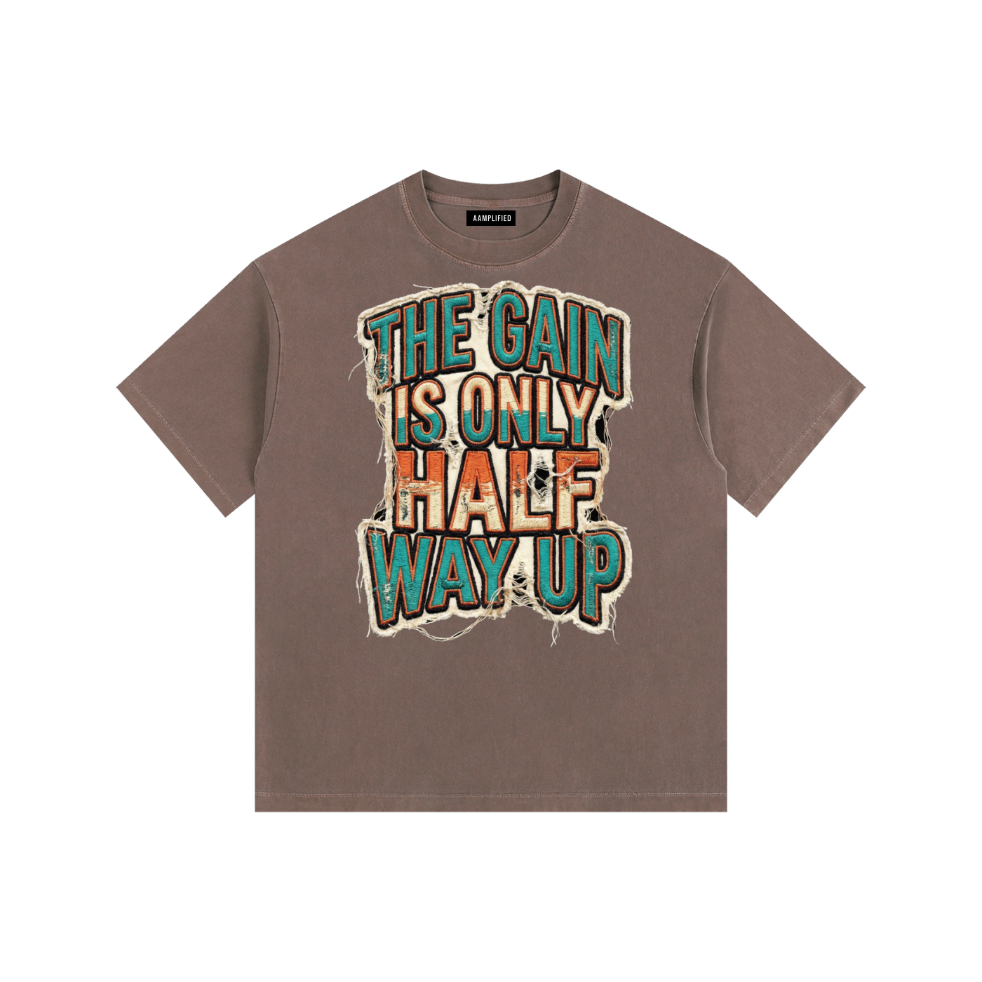 The Gain Is Only Half Way Up Tee v3