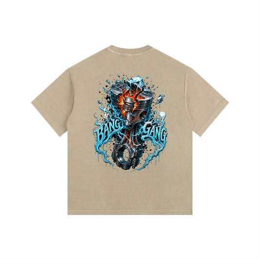 Bang Gang Zerschmetterter Kolben T-Shirt