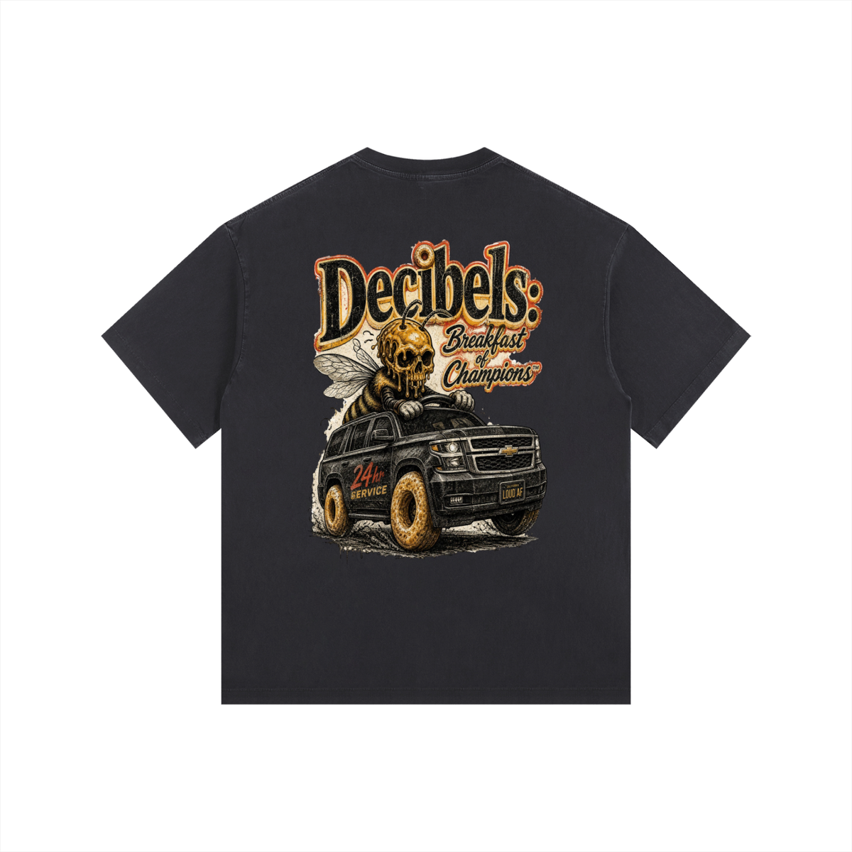 Decibels: Breakfast of Champions Tee