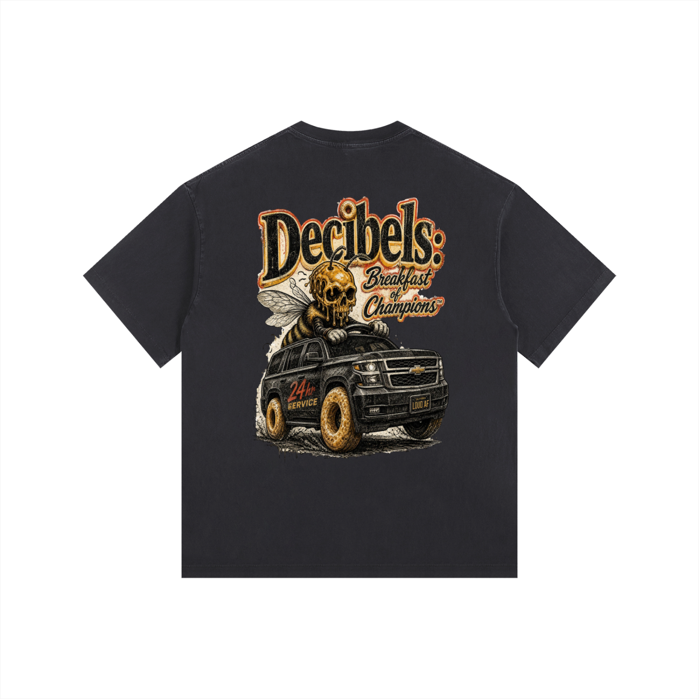 Decibels: Breakfast of Champions Tee
