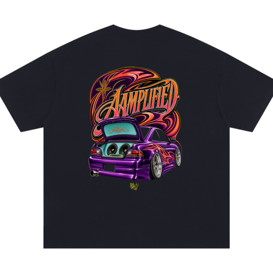 AAMPLIFIED Neon Graveyard Tee, image 1
